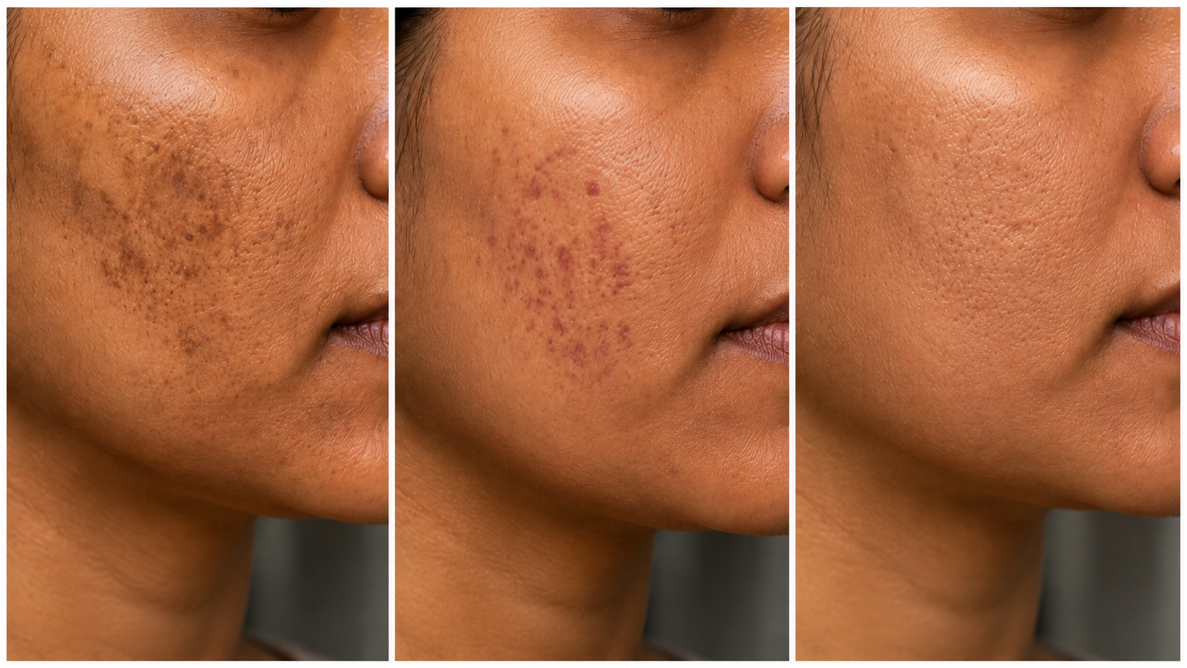Pigmentation, marks or scars: how to tell the difference